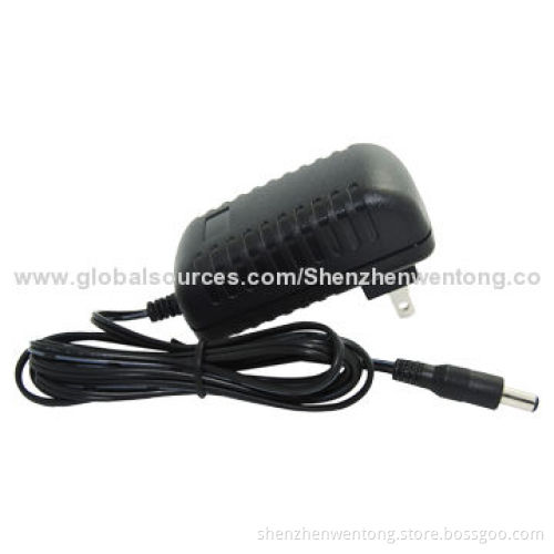 18W UL Plug Switching Power Supplies for Audio/Video Player